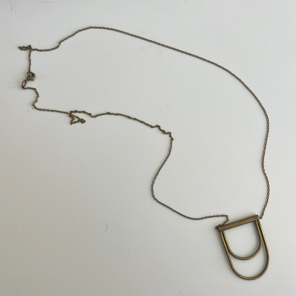 Another Feather Arc Necklace